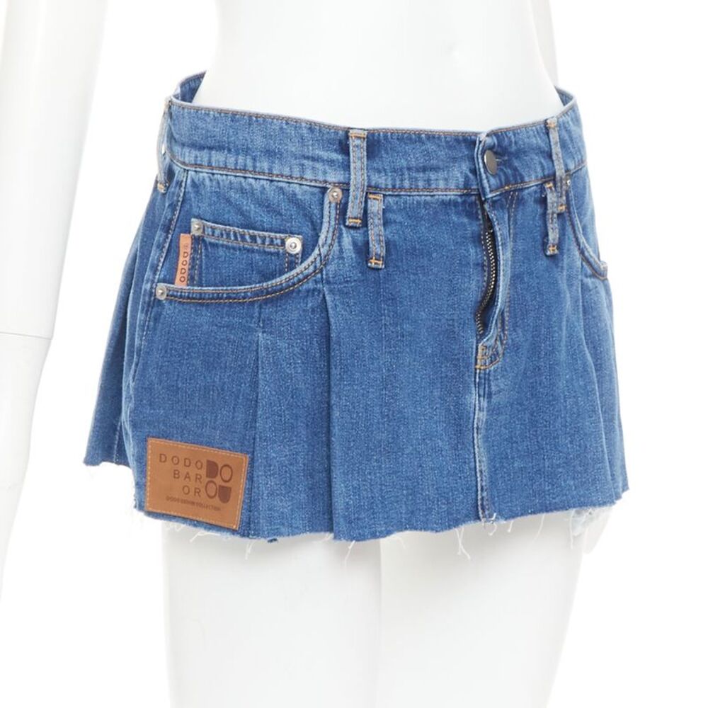 Dodo Bar Or Pleated Front Mini Skirt